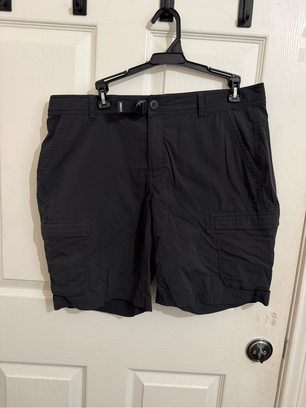 REI Black Men's Cargo Shorts